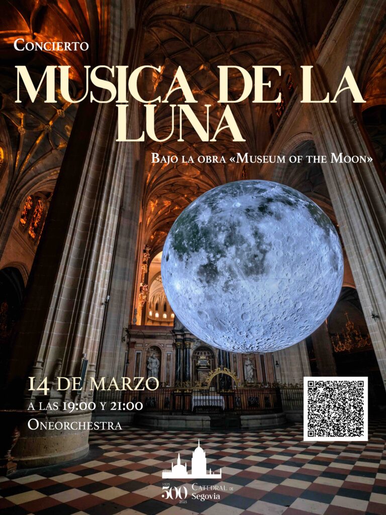 Concierto Música de la Luna catedral de segovia Museum of the Moon